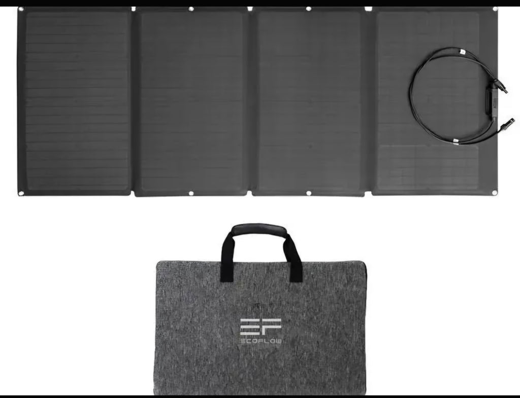 Portable Power Station and Solar Panel